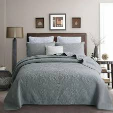 Quilted Comforter Bedspread Quilt Set
