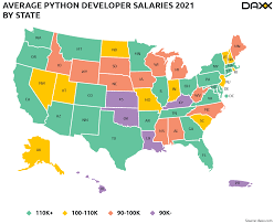 In the case of ohio, there were 21,470 application. Average Python Developer Salary In The Us And World In 2021 Why Is Python Programming So Popular