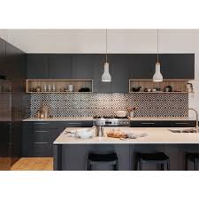 tone in matt black kitchen cabinets 2