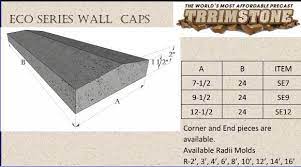 concrete wall caps