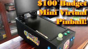 Build your own virtual pinball cabinet! 100 Ultra Low Budget Mini Virtual Pinball Youtube