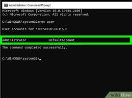 windows pword using the command prompt