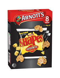 arnotts shapes vegemite cheese 200g