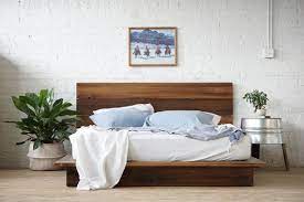 Bed Rustic Modern Platform Bed Frame