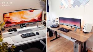 Raise the ikea linnmon tabletop on custom ikea hair or lerberg legs to build stylishly modern desks. 20 Best Minimalist Desk Setups Home Office Ideas Gridfiti
