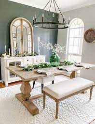 farmhouse kitchen table decor ideas
