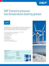 Skf Extreme Pressure Low Temperature Bearing Grease Lgwm 1