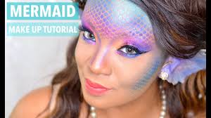 halloween mermaid siren make up