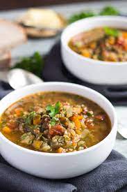 slow cooker vegetable soup recipe made