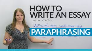 And choose a desperation setting. How To Write A Good Essay Paraphrasing The Question Youtube