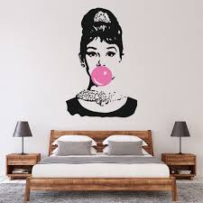 Audrey Hepburn Banksy Wall Sticker