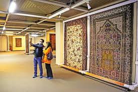 coronavirus carpet museum of iran