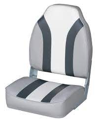 Boat Seat Charcoal Grey Wht By Wise