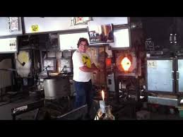 Glass Blowing Demonstration And The