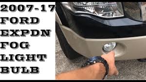 How To Replace Change Fog Light Bulb In 07 17 Ford Expedition
