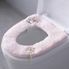 Sticky Toilet Seat With Buckle