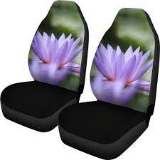 Buy Lotus Flower Car Seat Covers Set Of
