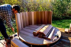 Oregon live showcased this gorgeous a square japanese soaking tub is both unique and contemporary too. How To Build A Wood Fired Hot Tub
