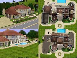 Sims 3 Houses Plans