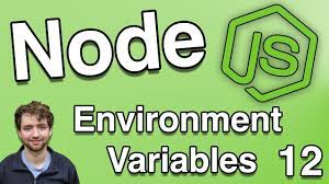 environment variables and dotenv node