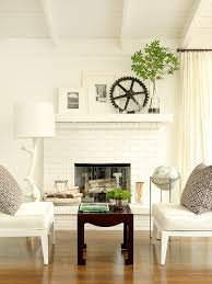 Brick Fireplace