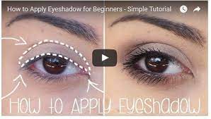 Eyes are the windows to the soul and you can enhance their soulfulness by adding some colors with the help of makeup. How To Apply Eye Shadow For Beginners Simple Tutorial Bangololona