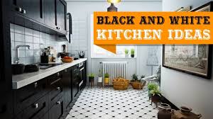 This sprawling, glamorous kitchen can be found in a washington home designed by kelly wearstler. 29 Elegant Black And White Kitchen Design Ideas Youtube