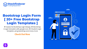 free bootstrap login templates