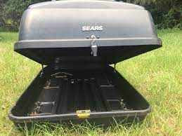 I bought this due to a misplaced (1 of 4) original quick release units. Cargo Carrier Car Storage Box Sears Sport 15 Cav For Sale In Lithia Fl Offerup