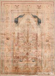 beautiful antique persian tabriz silk
