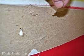 Drywall Repairing Torn Paper Fer