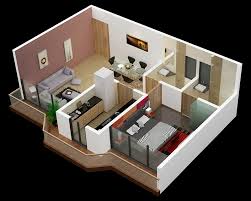 25 One Bedroom House Apartment Plans