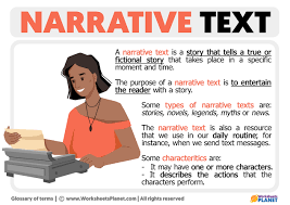 what is a narrative text definition