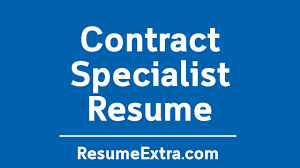 Contract Specialist Resume Sample Resumeextra