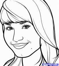 364 x 470 jpeg 37 кб. Demi Lovato Coloring Page Coloring Home