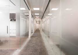 Glass Partition Walls Create A Dynamic
