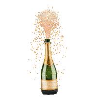 The perfect happy birthday to animated gif for your conversation. Champagne In The Stickers