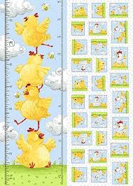 Susybee Pippa The Hen Growth Chart Panel F7276