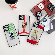 Ferrari w3033 iphone 12 case. Ferrari Rolls Royce Porsche Bmw Case For Apple Iphone 12 Pro Max Mini 11 Xr Xs
