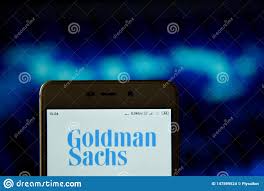 Goldman Sachs Logo Seen Displayed On Smart Phone Editorial