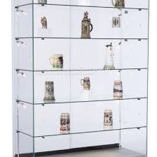 height adjustable glass shelves