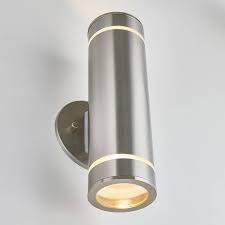 Shop Artika C7 Outdoor Cylinder Wall Sconce Light Fixture Stainless Steel Overstock 28116925