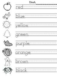 What The Teacher Wants Kindergarten Writing Handwriting