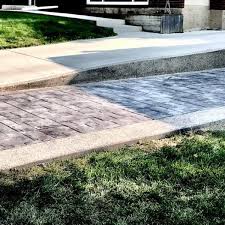 Stamped Concrete Driveway Edmonton