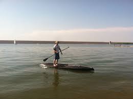 Soak in the big open sky above you as you blissfully paddle the calm waters. Cherry Creek Reservoir Paddle Surfing Paddle Boarding Surfing