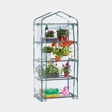 4 tier small greenhouse for gardens or