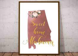 Sweet Home Alabama Map Alabama Home