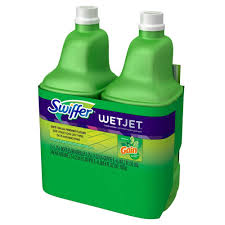 swiffer wetjet 42 oz multi purpose floor cleaner refill with gain scent 2 pack case of 3