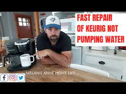 keurig not pumping water fast repair