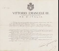 Find great designs for president letterhead on zazzle. Vittorio Emanuele Iii Savoy And Minister Nitti Autograph Catawiki